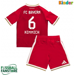 Bayern Munich Joshua Kimmich #6 Replik Heimtrikot Kinder 2026-27 Kurzarm (+ Kurze Hosen)